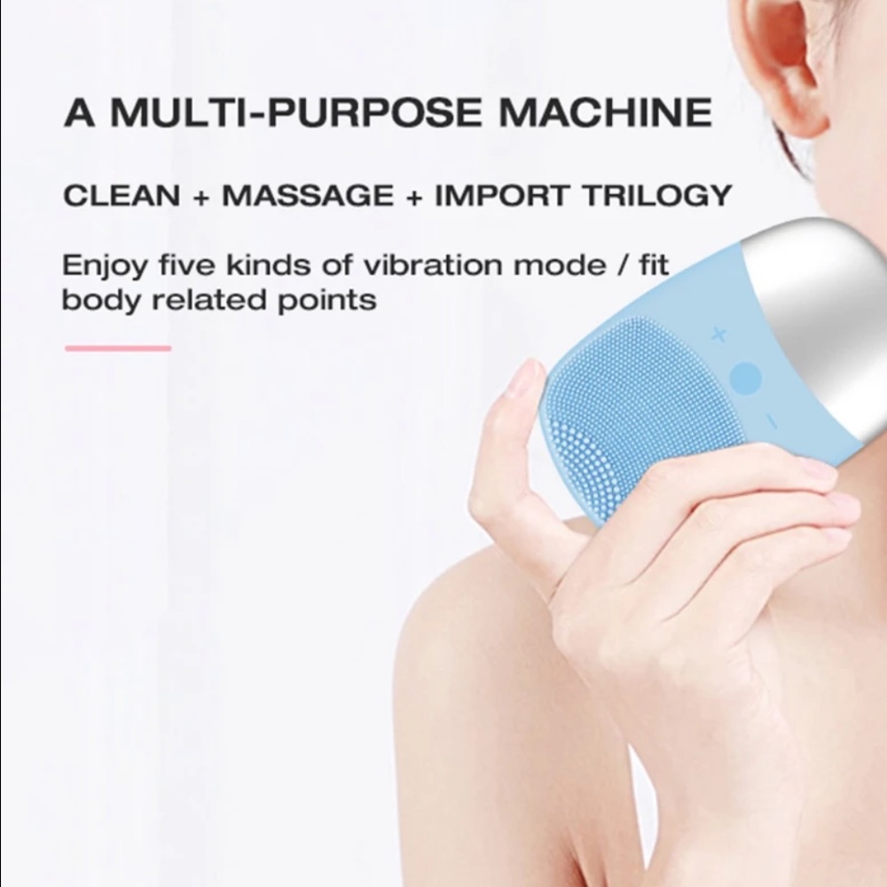 Spa Ultrasonic Rechargeable Facial Cleansing Brush